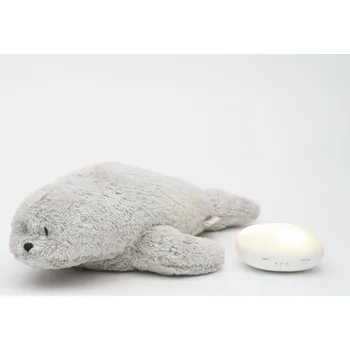 Hračka pro nejmenší Moonie Usínáček Tuleň Organic Grey