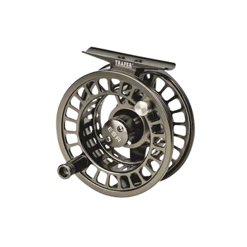 Rybářský naviják Traper Muškařský naviják Elite - kouřově šedý