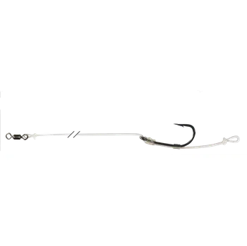 Rybářský háček Traper Návazec Low Vis Stiff Rig Velikost háčku: 2