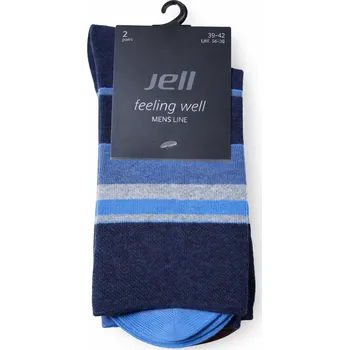 Pánské ponožky xcena Ponožky bavlněné pánské modré Velikost: 39-42