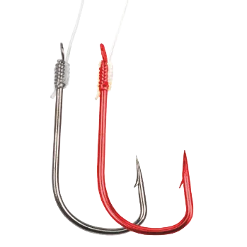 Rybářský háček Traper Návazec Roach Feeder černý nikl Velikost: Nr 10 / 0,16 mm