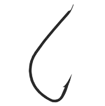 Rybářský háček Traper Háček Kappa II černý Velikost: 14