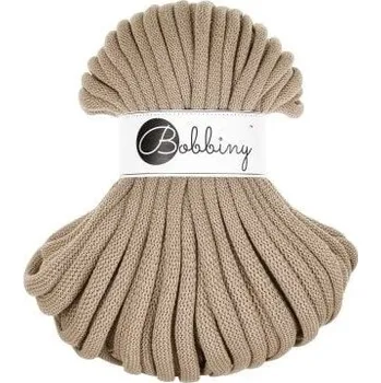 Příze Bobbiny Jumbo 9 mm 30 m Sand Šňůra