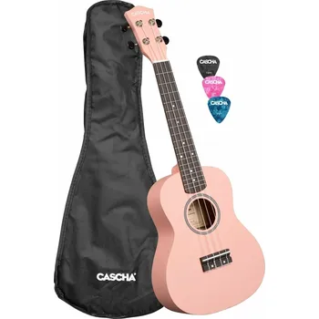 Ukulele Cascha CUC107 Linden Pink Koncertní ukulele (Jako nové)