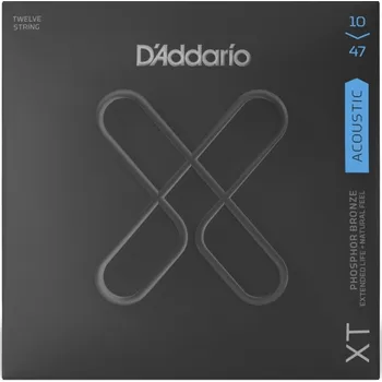 Strunný nástroj D'Addario XTAPB1047-12 Struny pro akustickou kytaru (Jako nové)