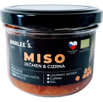 Barlee's Shiro Miso BIO ječmen a cizrna 230 g 