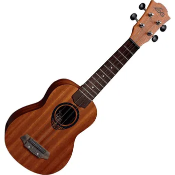 Ukulele LAG TKU-8S Tiki Natural Satin Sopránové ukulele (Jako nové)