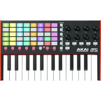 Klávesový nástroj Akai APC Key 25 MKII MIDI kontroler (Jako nové)