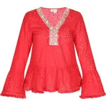 IZIA Halenka červená / bílá