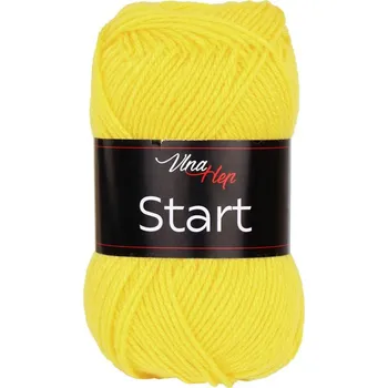 Příze Vlna Hep Start 41250 žlutá