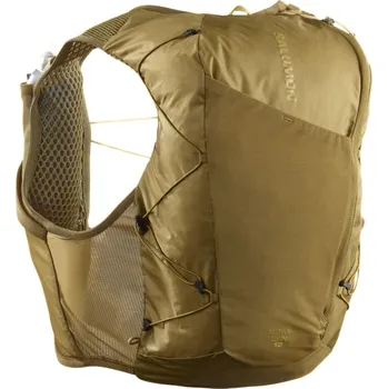 Sportovní vak Salomon Active Skin 12 Set LC2862400 - brilliant olive/willow S