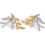 ELENYS Bird Harmony – pozlacené náušnice 18K žluté zlato