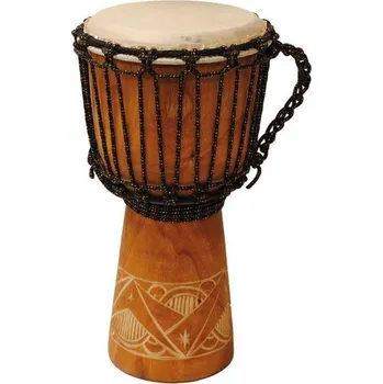 Terre Djembé Carving 40cm Natural/Carved 8" Djembe (Jako nové)