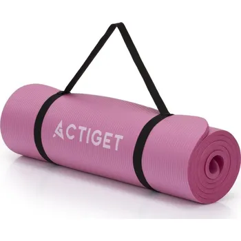 podložka na cvičení Podložka na cvičení 183x61 cm 10mm NBR ACTIGET ACT0018 růžová