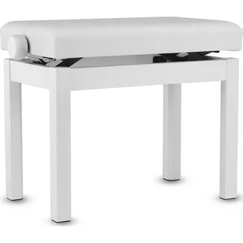 Klávesový nástroj PURE GEWA Piano stolička StudentBílá, matná Bílé sedadlo 194257