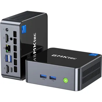 Stolní počítač GMKtec Mini PC M3 Intel i5-12450H 16 GB RAM + 512 GB SSD Windows 11 Pro