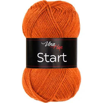 Příze Vlna Hep Start 41175 rezavě oranžová