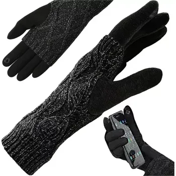 Rukavice Dotykové rukavice - černé