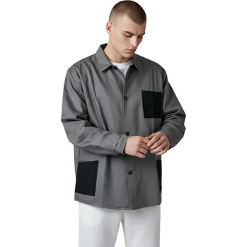 montérky Fashion Pánská nadměrná monterková blůza Barva: Šedá, Velikost: 3XL