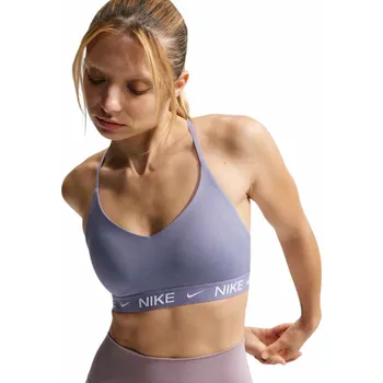 Podprsenka Dámská sportovní podprsenka s výztuží Nike INDY LIGHT SUPPORT W fialová FD1062-506 - XS | UK 6,5 | US 9