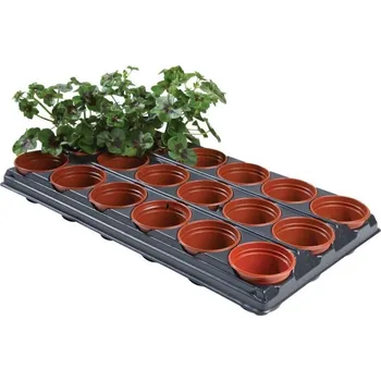 Sadbovač Sadbovací plato Professional Growing Tray 18 s 12 květináči 56 x 31,5 x 7 cm