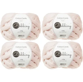 Příze Bobbiny Cotton Candy Nude Pletací příze