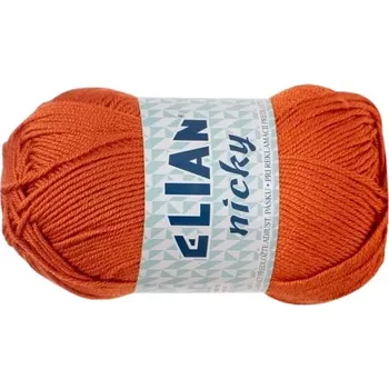 Příze Příze Elian Nicky 6963 oranžová