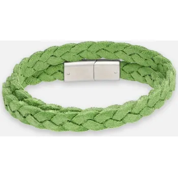 Šperk MATYAS HILL Dámský kožený náramek JOY PISTACHIO Délka náramku: 17,5 cm