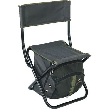 Stolička Traper Stolička Active s opěrkou a taškou