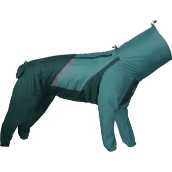 Obleček pro psa Non-stop Dogwear celotělová pláštěnka Fjord overall raincoat teal vel. 30 - 40 27