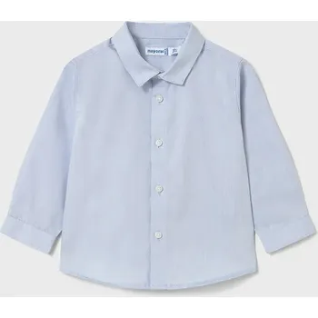Kojenecké oblečení Dětská bavlněná košilka Mayoral 124.3F.Baby.9BYA modrá 55X, vel. 98