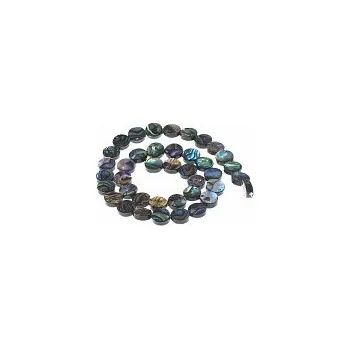 Dětské navlékací korálky Korálek paua, kolečko 8 mm, 2 ks