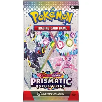 Společenská hra Pokémon TCG: Prismatic Evolutions Booster náhodný výběr