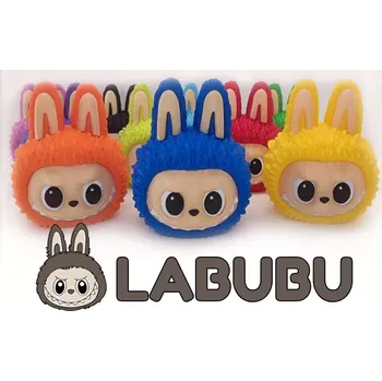 Pokladnička Labubu pokladnička – opakovaně vysypávací, s pohyblivýma očima