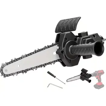 Pilový řetěz Adaptér řetězová pila 6 palců – Proměňte vrtačku v pilu