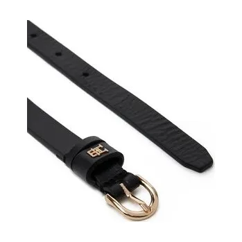 Opasek Dámský pásek Tommy Hilfiger Essential Effortless 1.5 AW0AW17246 Černá 80