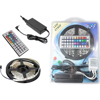 LED páska Lumenmax 5050 - RGB LED pásek - 5 metrů. Kompletní sada.