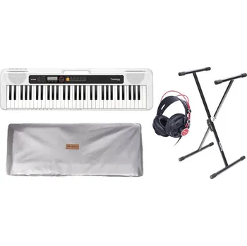 Keyboard Casio CT-S200 SET Keyboard bez dynamiky White