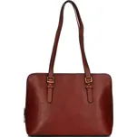 Elegantní dámská kožená kabelka Katana Wella - hnědá