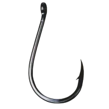 Rybářský háček Traper Háček Carp Ringed černý chrom Velikost háčku: 1/0