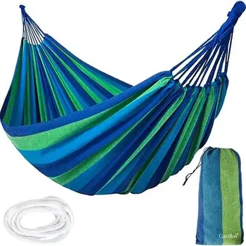 Zahradní nábytek Závěsná zahradní houpací síť pro dva