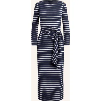 Dámské šaty Lauren Ralph Lauren Dámské Pletené Šaty, tmavě modrá / bílá, 36