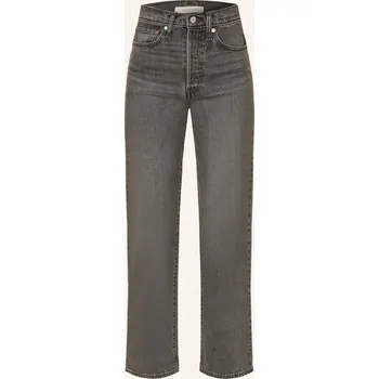 Dámské džíny Levi's® Dámské Rovné Džíny Ribcage, 51 blacks, 42