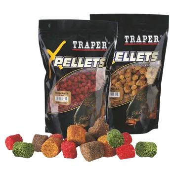 Traper Pelety 12mm - 1kg Příchuť: Med