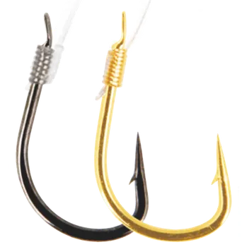 Rybářský háček Traper Návazec Corn Feeder černý nikl Velikost: Nr 8 / 0,16 mm