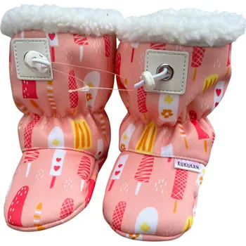 Capáčky Softshellové capáčky s beránkem Malé nanukáče – KUKUKAM 6-12 měsíců Šedá