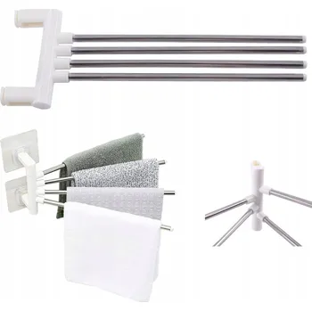 Věšák Věšák s pohyblivým ramenem, bez vrtání Verk Group, bílý