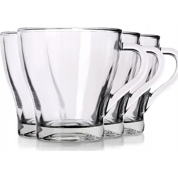 Sklenice Sklenice na kávu a čaj Excellent Houseware 300 ml 4 ks