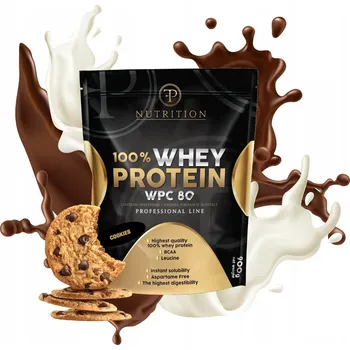 Protein Syrovátkový protein WPC 100% WPC80 900G Příchuť Sušenka PF Nutrition