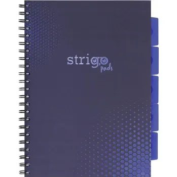 Sešit Sešit A4 s mřížkou Strigo, 100 listů